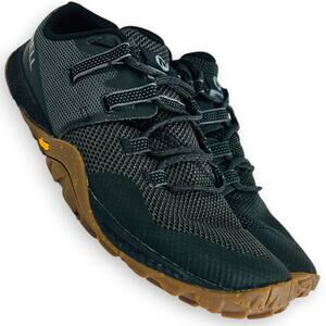 Merrell Mens 9 Trail Glove Black J135379 Vibram
